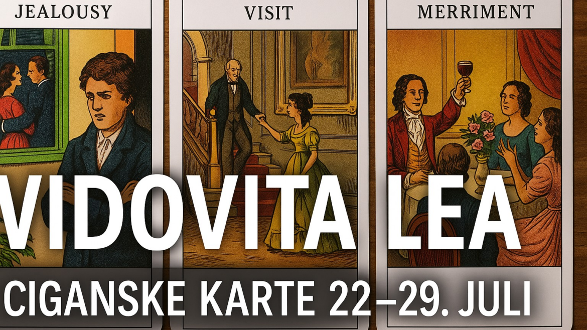 CIGANSKE KARTE ZA PERIOD OD 22. DO 29. JULA 2025.