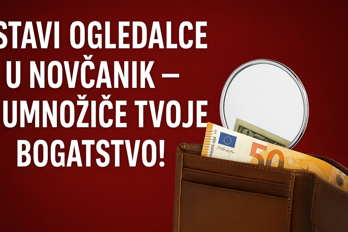 Stavi ogledalce u novčanik – umnožiće tvoje bogatstvo