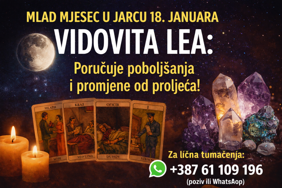 Mlad Mjesec u Jarcu 18. januara: Vidovita Lea kroz ciganske karte vidi poboljšanja i velike promjene od proljeća