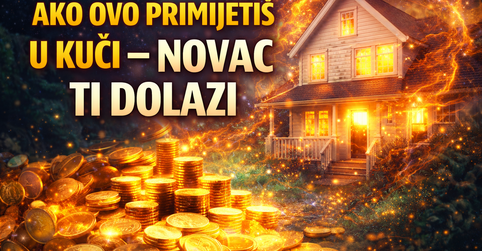 Ako ovo primijetiš u kući – novac ti dolazi: znakovi koje mnogi ne primjećuju