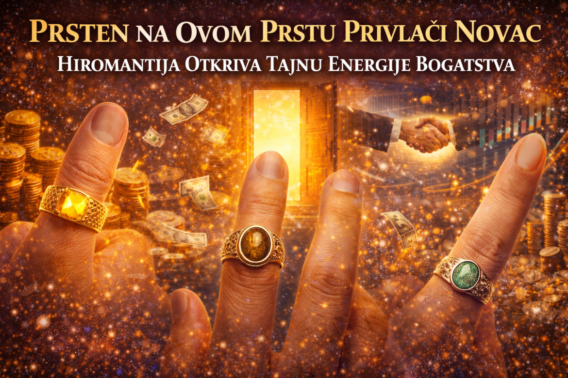 Prsten na Ovom Prstu Privlači Novac: Hiromantija Otkriva Tajnu Energije Bogatstva