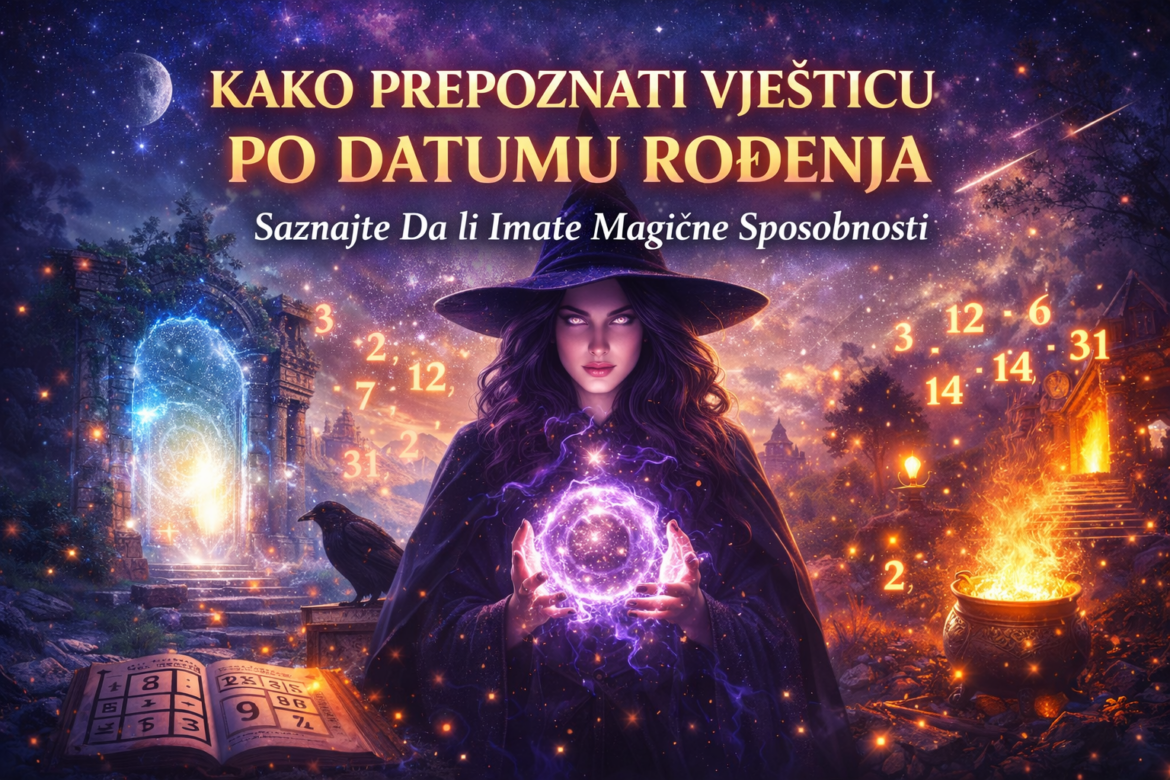 Kako prepoznati vješticu po datumu rođenja: Numerologija otkriva da li nosite magični dar