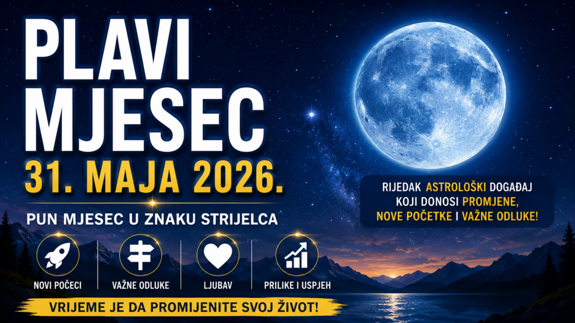 PLAVI MJESEC 31. MAJA 2026