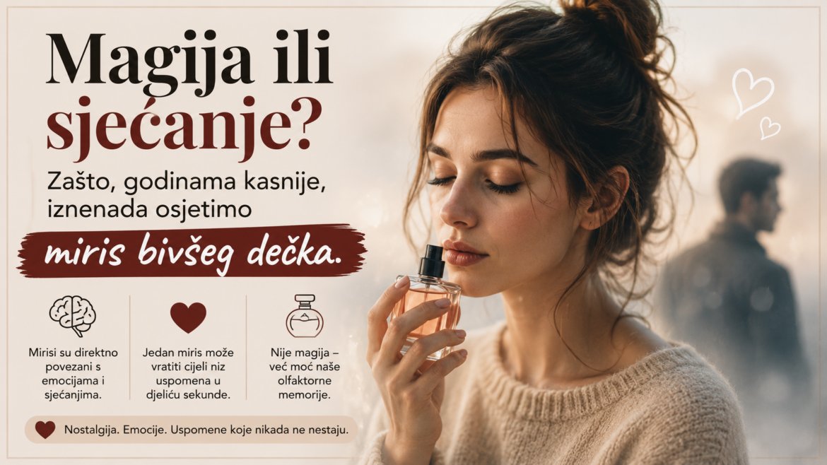 “Magija ili sjećanje?”: Zašto godinama kasnije iznenada osjetimo miris bivše ljubavi