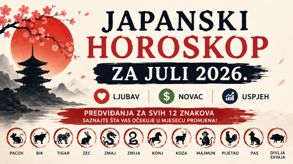 Japanski horoskop za juli 2026