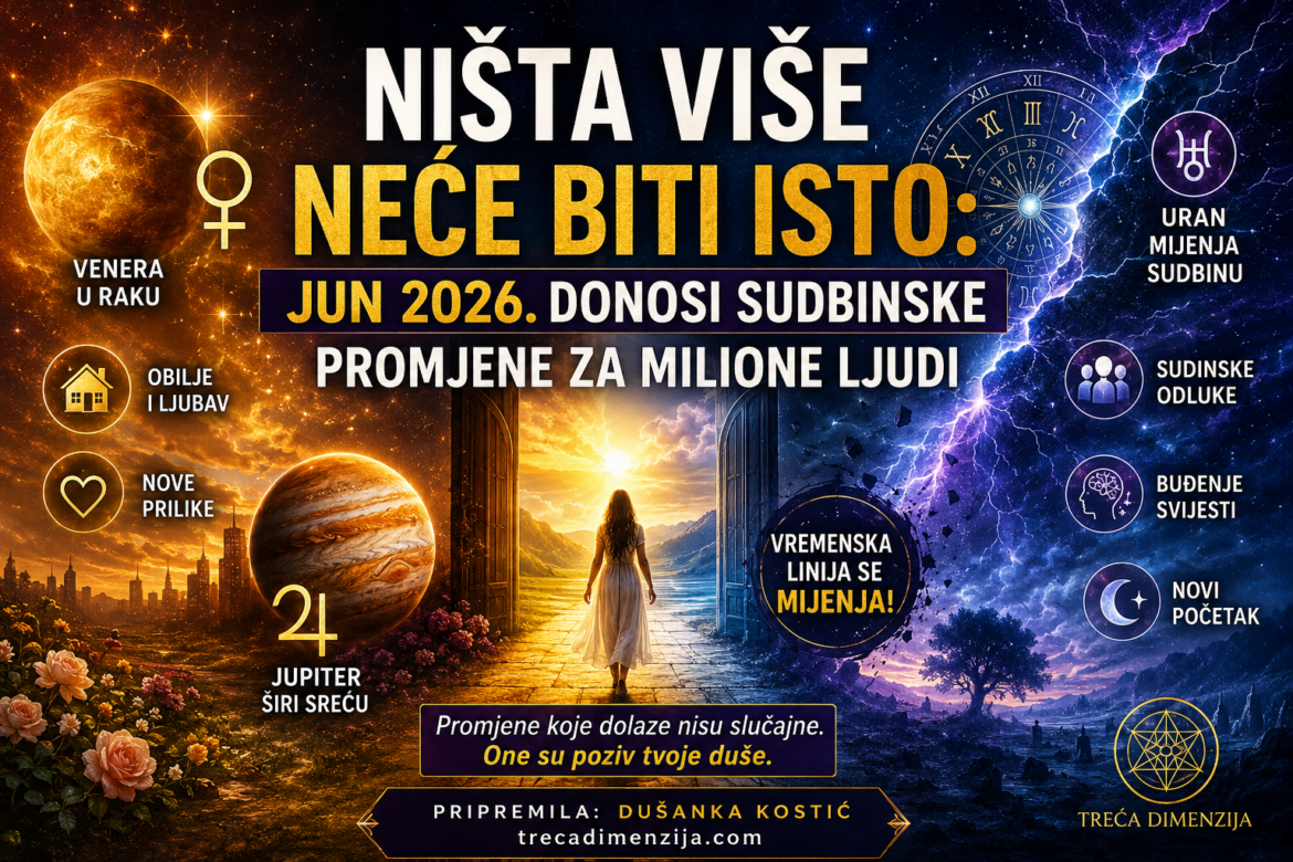 Ništa Više Neće Biti Isto Jun 2026. Donosi Sudbinske Promjene Za Milione Ljudi
