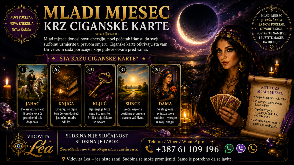 Vidovita Lea Upozorava Mlad Mjesec Otvara Vrata Sudbine Za Ove Znakove!.