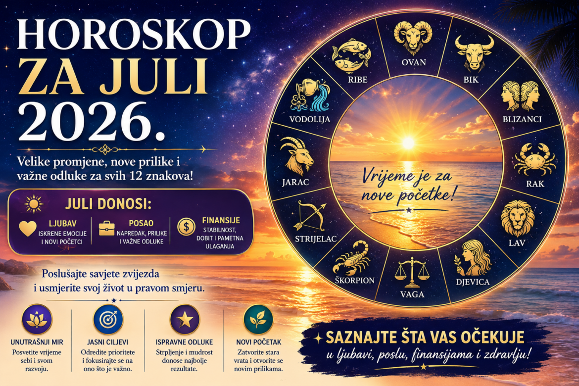 Horoskop za juli 2026