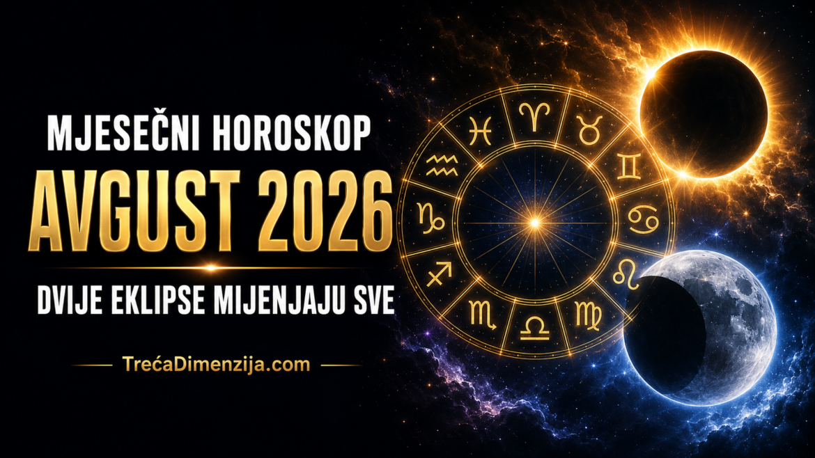 MJESEČNI HOROSKOP ZA AVGUST 2026