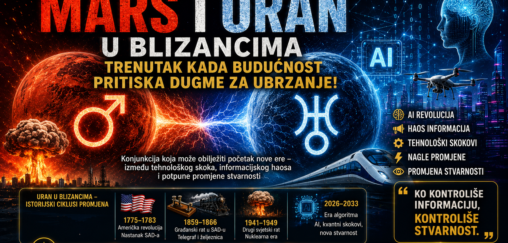 Mars i Uran u Blizancima: trenutak kada budućnost pritiska dugme za ubrzanje