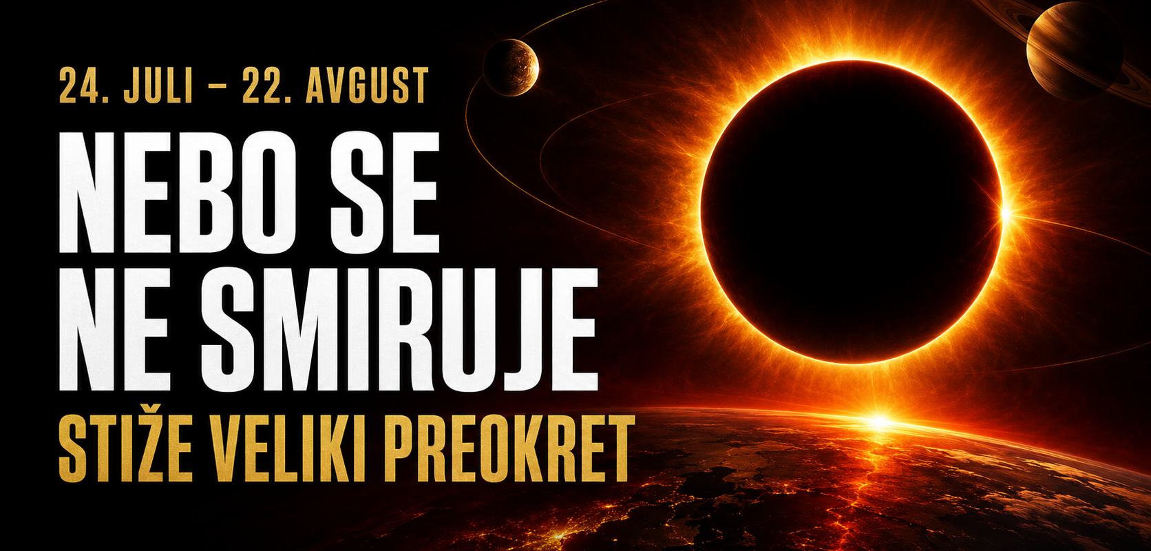 Nebo se ne smiruje – stiže veliki astrološki preokret
