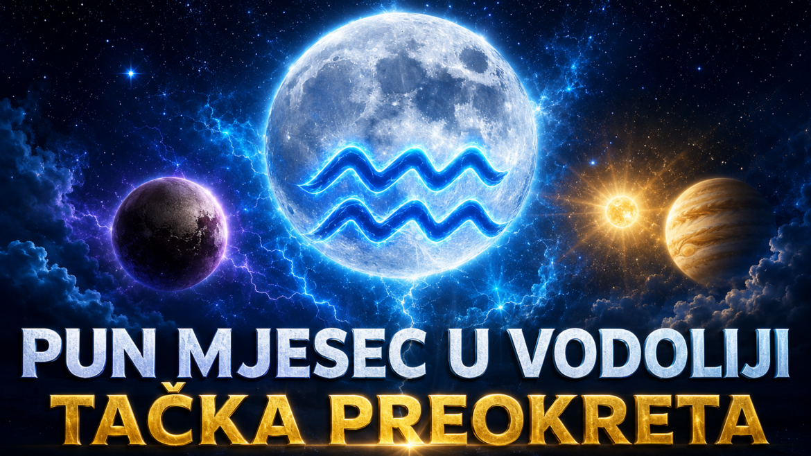 PUN MJESEC U VODOLIJI 29. JULA: Tačka preokreta – 4 znaka više ne mogu ostati ista