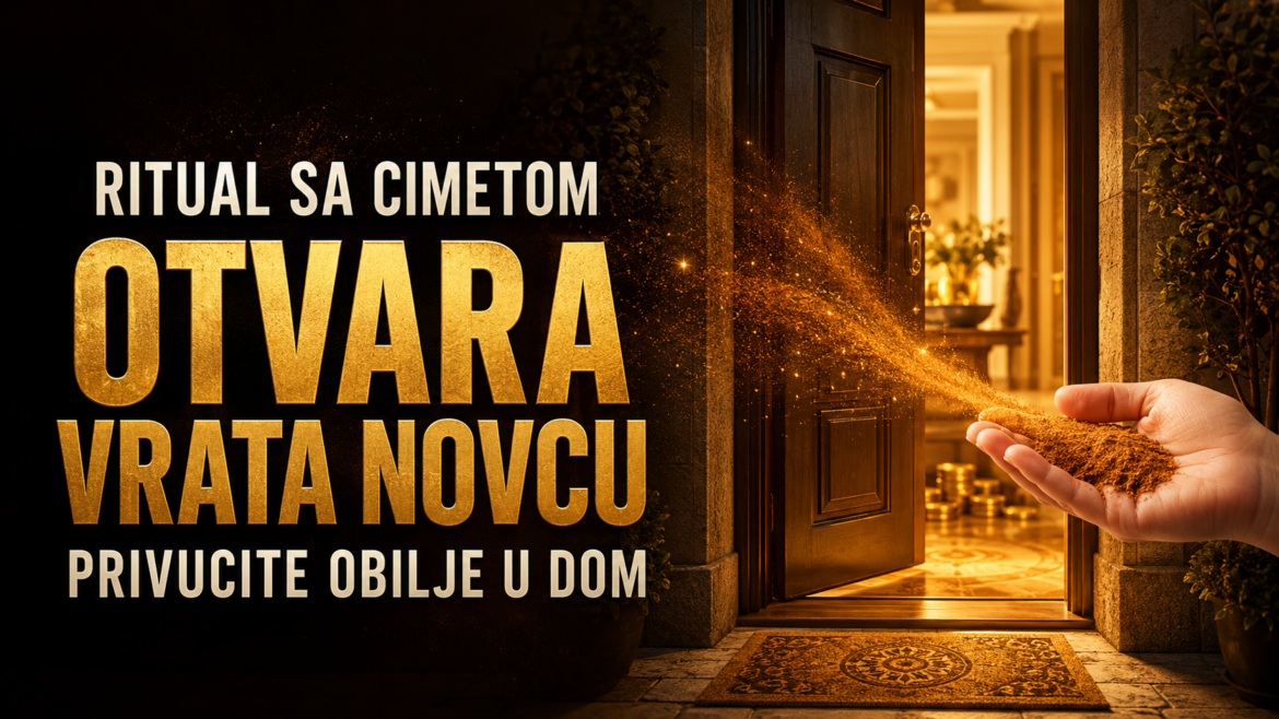 Ritual sa cimetom otvara vrata novcu: Jednostavan postupak za privlačenje obilja u dom