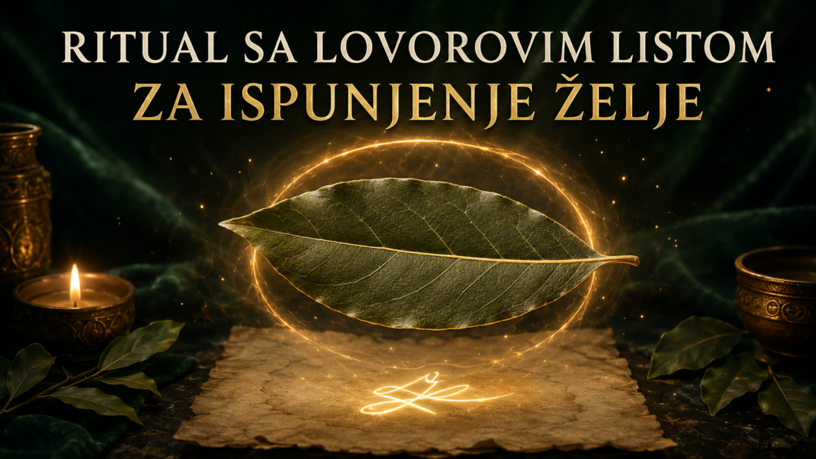 Ritual sa lovorovim listom za ispunjenje želje: Drevni simbol pobjede koji može pokrenuti novu energiju