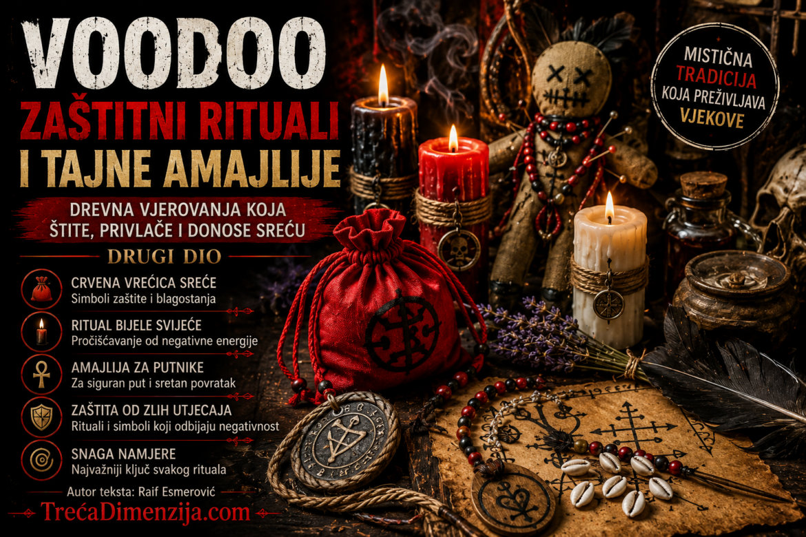 Voodoo zaštitni rituali i tajne amajlije: Drevna vjerovanja o zaštiti, sreći i duhovnoj snazi (2. dio)
