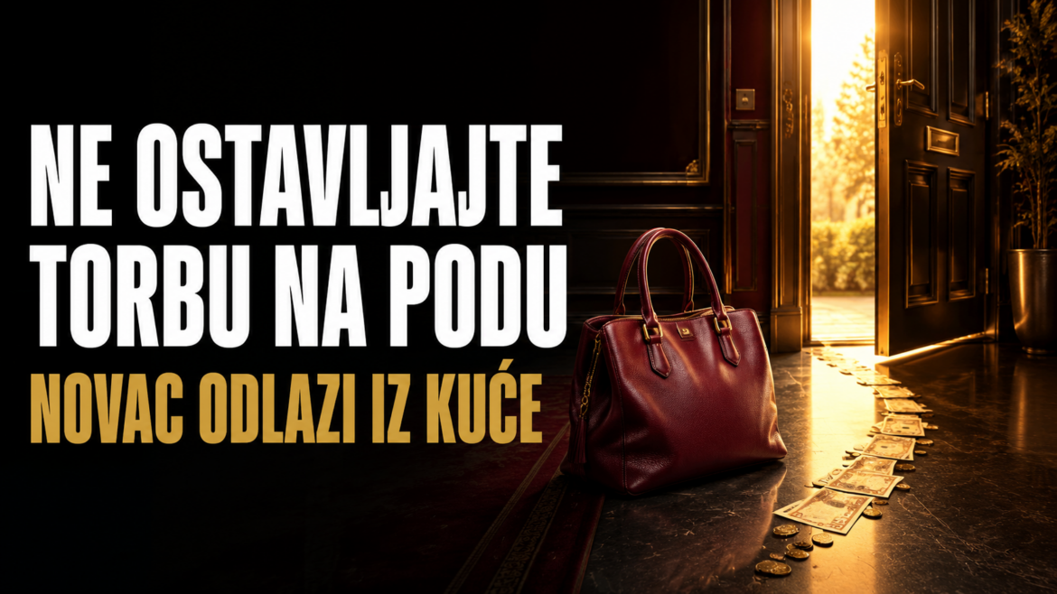 NIKADA NE OSTAVLJAJTE TORBU NA PODU: Prema starom vjerovanju, tako novac napušta kuću – evo gdje je treba držati