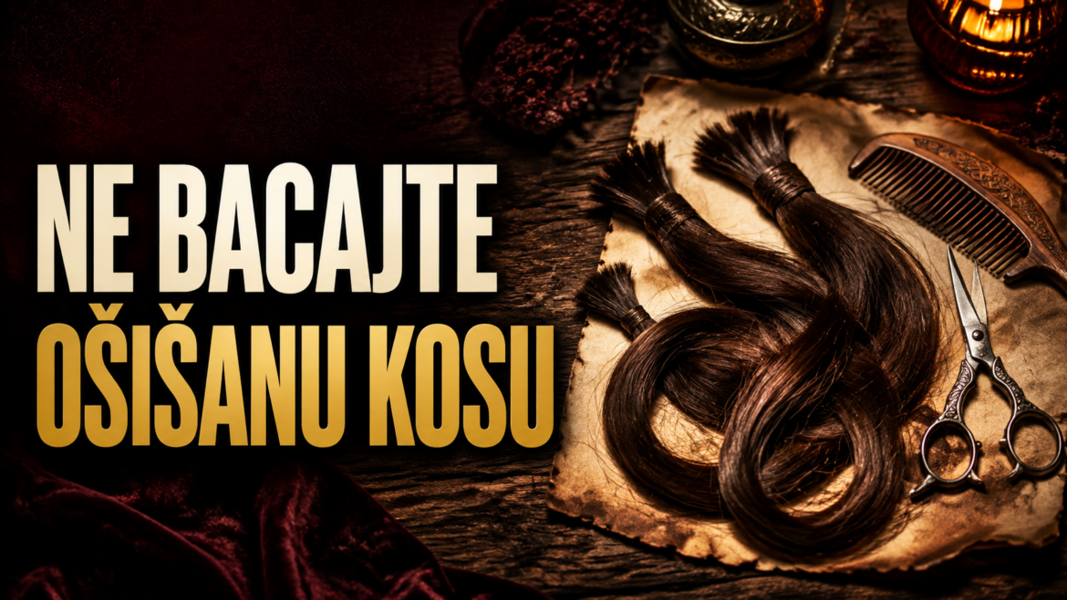 Ne bacajte ošišanu kosu – stara magijska vjerovanja