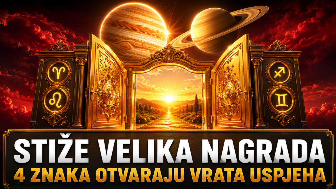 POSLIJE KRVAVOG MJESECA STIŽE NAGRADA: Jupiter i Saturn 31. avgusta otvaraju vrata uspjeha – ova 4 znaka grade novi život