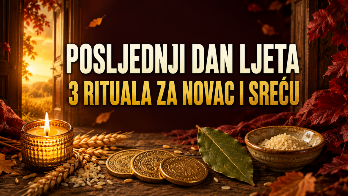 POSLJEDNJI DAN LJETA OTVARA VRATA NOVCU: Uradite ova 3 rituala i ne nosite stare probleme u septembar
