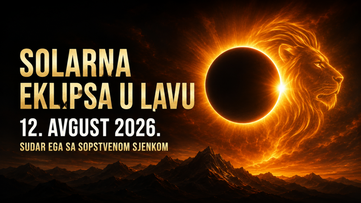 Solarna eklipsa (pomračenje Sunca) – 12.08. u 19:36h na našem prostoru