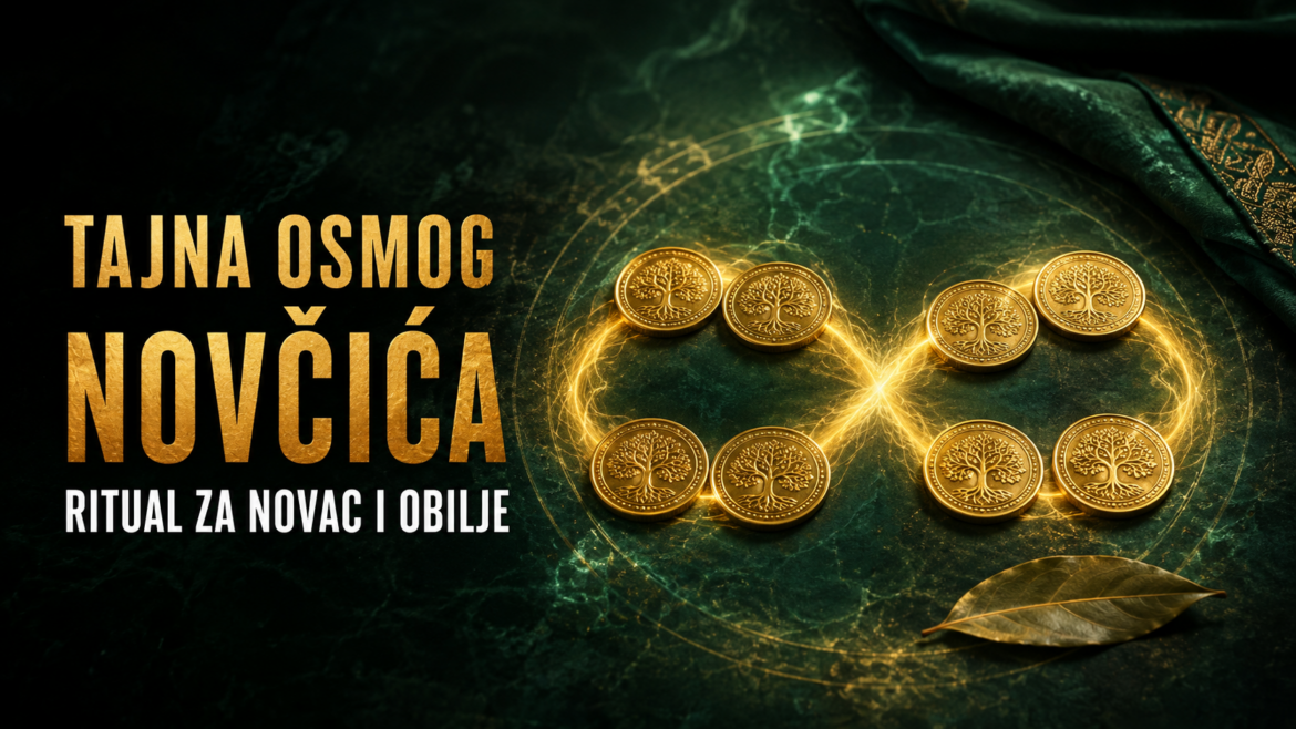 TAJNA OSMOG NOVČIĆA: Ovaj ritual otvara vrata novca, obilja i novih prilika