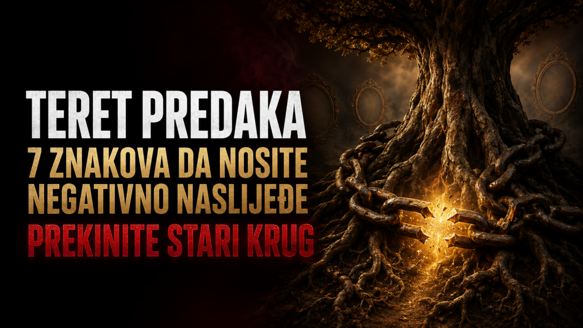 TERET PREDAKA NE PRESTAJE SAM: 7 znakova da nosite negativno porodično naslijeđe – i kako prekinuti krug koji se ponavlja generacijama