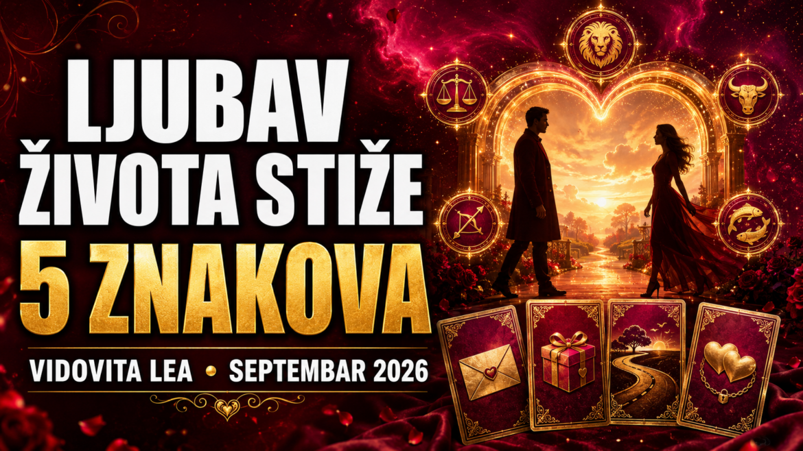 VIDOVITA LEA OTVORILA CIGANSKE KARTE ZA LJUBAV: Ovih 5 znakova u septembru može sresti osobu koju je čekalo cijeli život