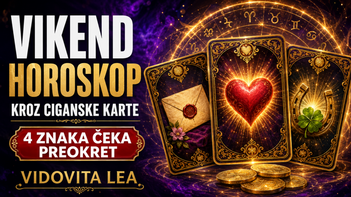 Vikend horoskop kroz ciganske karte: 4 znaka čeka preokret