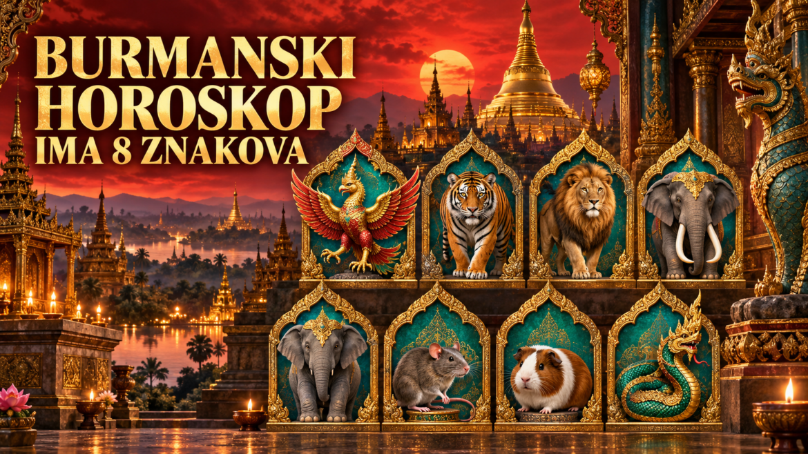 BURMANSKI HOROSKOP IMA 8 ZNAKOVA Dan rođenja otkriva jeste li Tigar, Lav, Zmaj ili moćna Garuda