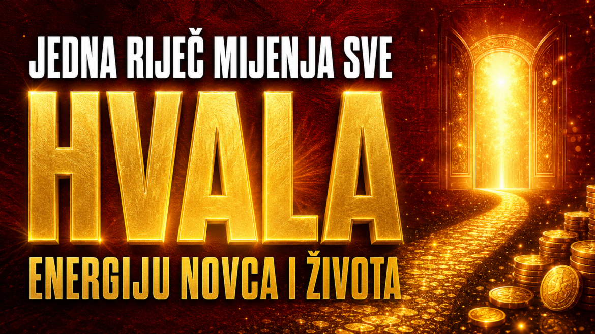 JEDNA RIJEČ MIJENJA ENERGIJU NOVCA I ŽIVOTA: Zašto je „HVALA“ moćnija nego što mislimo